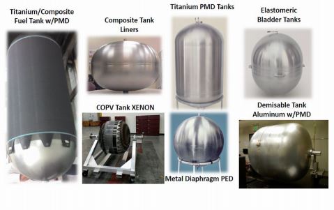 Propellant Management Pressure Tanks